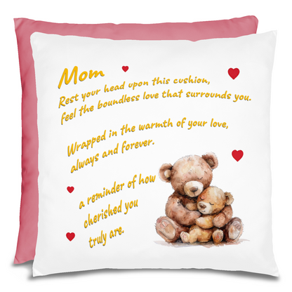 Rest Your Head Upon This Cushion Mother's Day Pillow