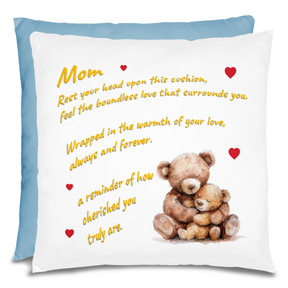 Rest Your Head Upon This Cushion Mother's Day Pillow