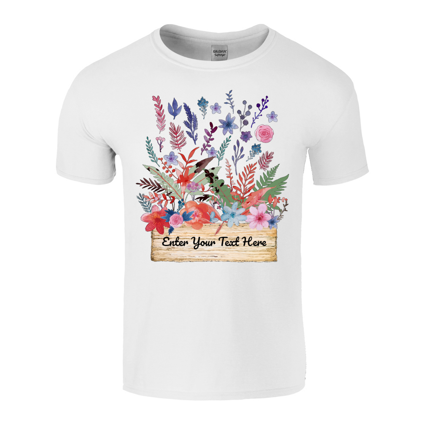 Floral Explosion Personalized T-Shirt