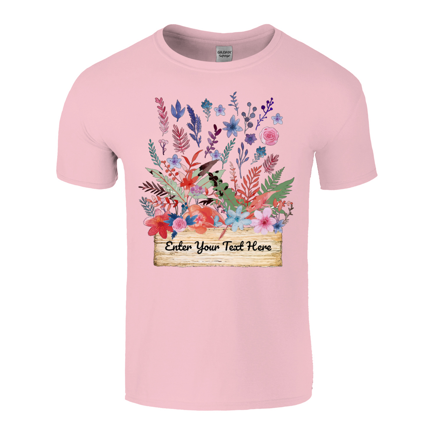 Floral Explosion Personalized T-Shirt