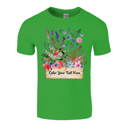 Floral Explosion Personalized T-Shirt