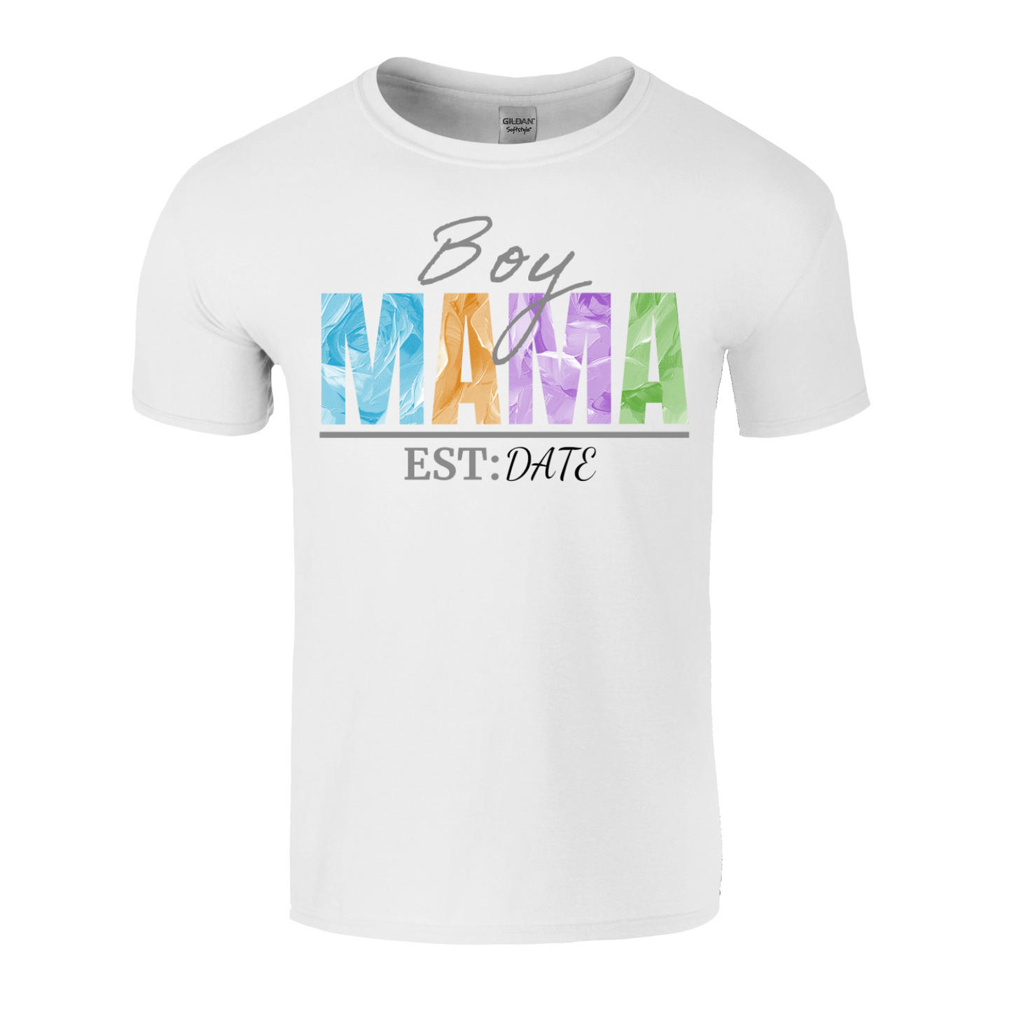 Boy Mama Personalized T-Shirt