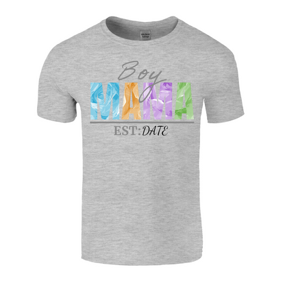 Boy Mama Personalized T-Shirt