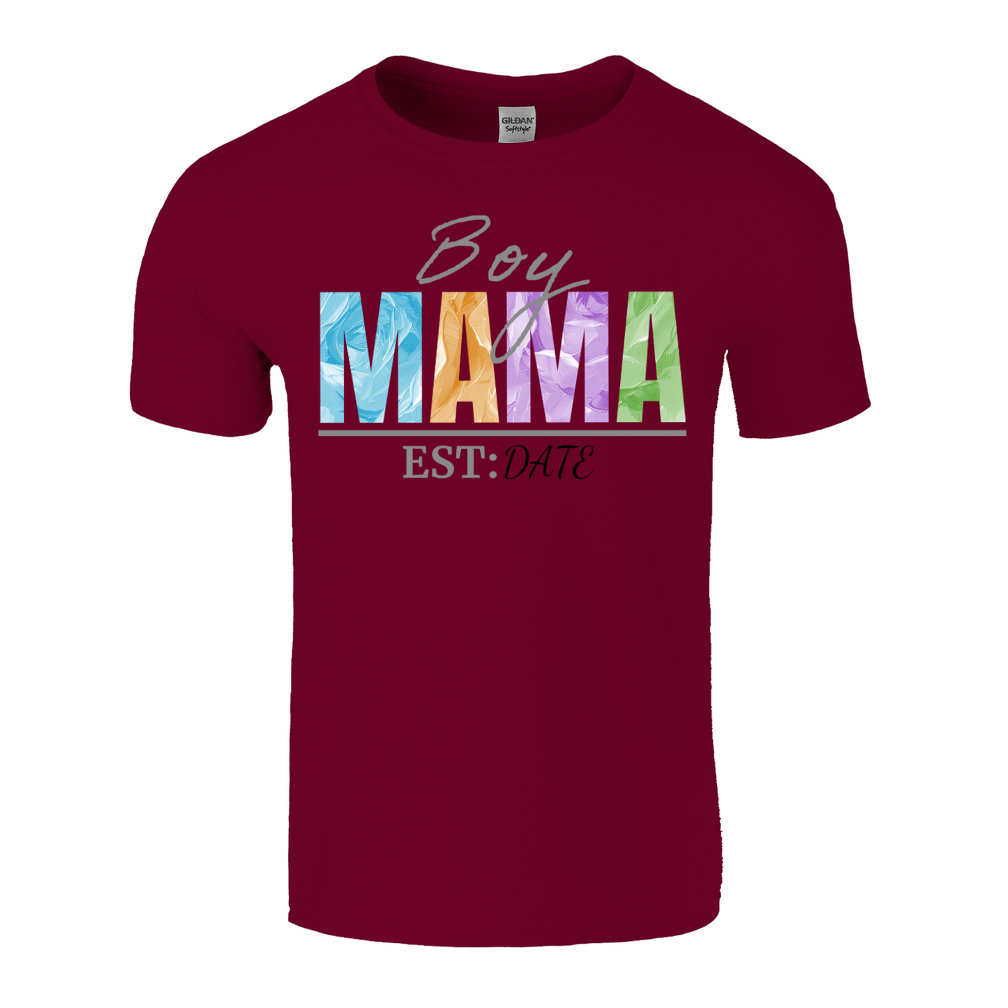 Boy Mama Personalized T-Shirt