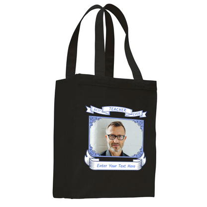 Best Teacher Ever Personalized Tote Bag