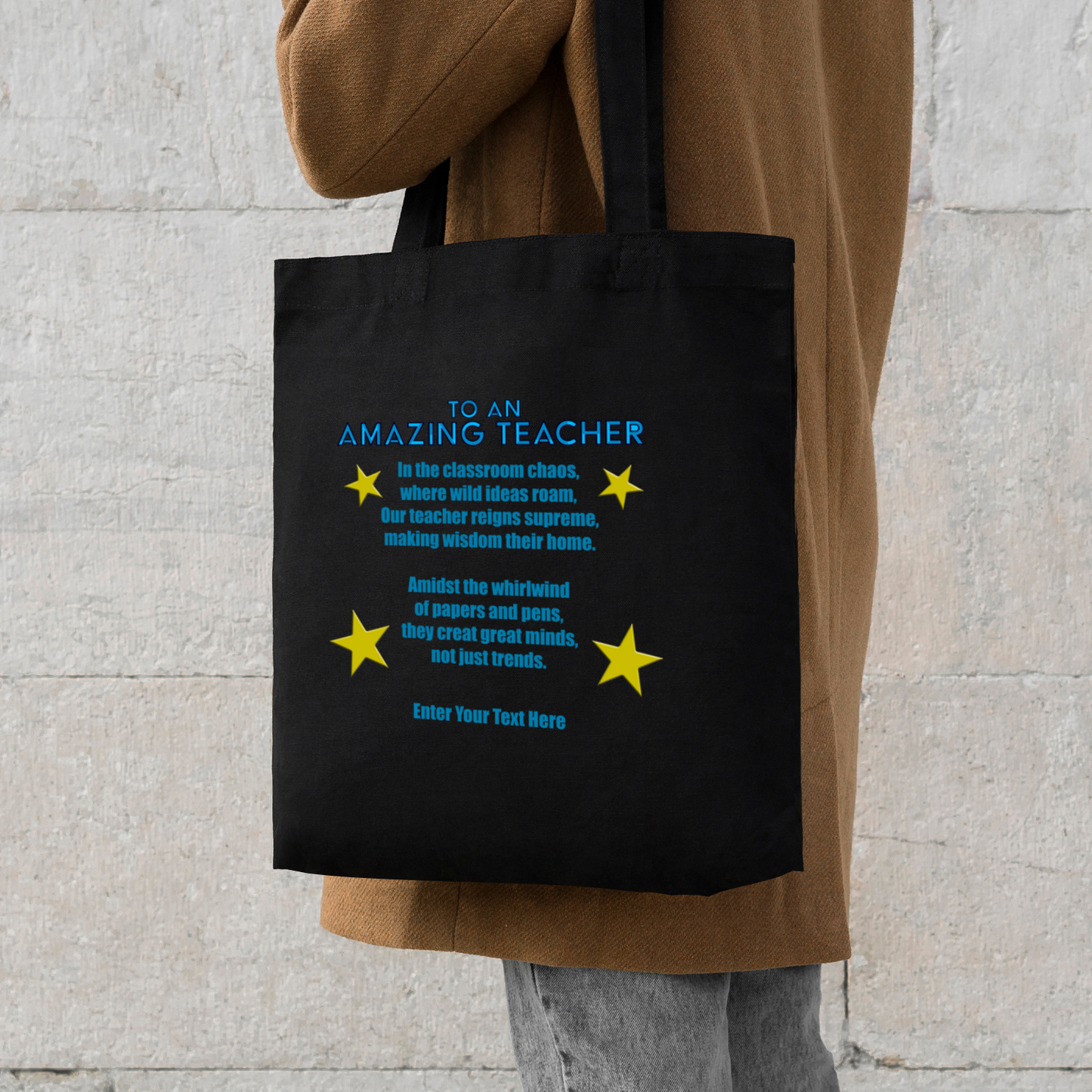 To An Amazing Teacher Tote Bag