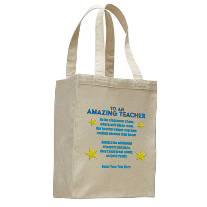 To An Amazing Teacher Tote Bag