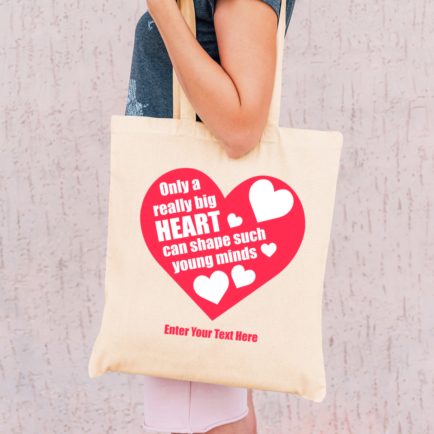 Only A Really Big Heart Tote Bag