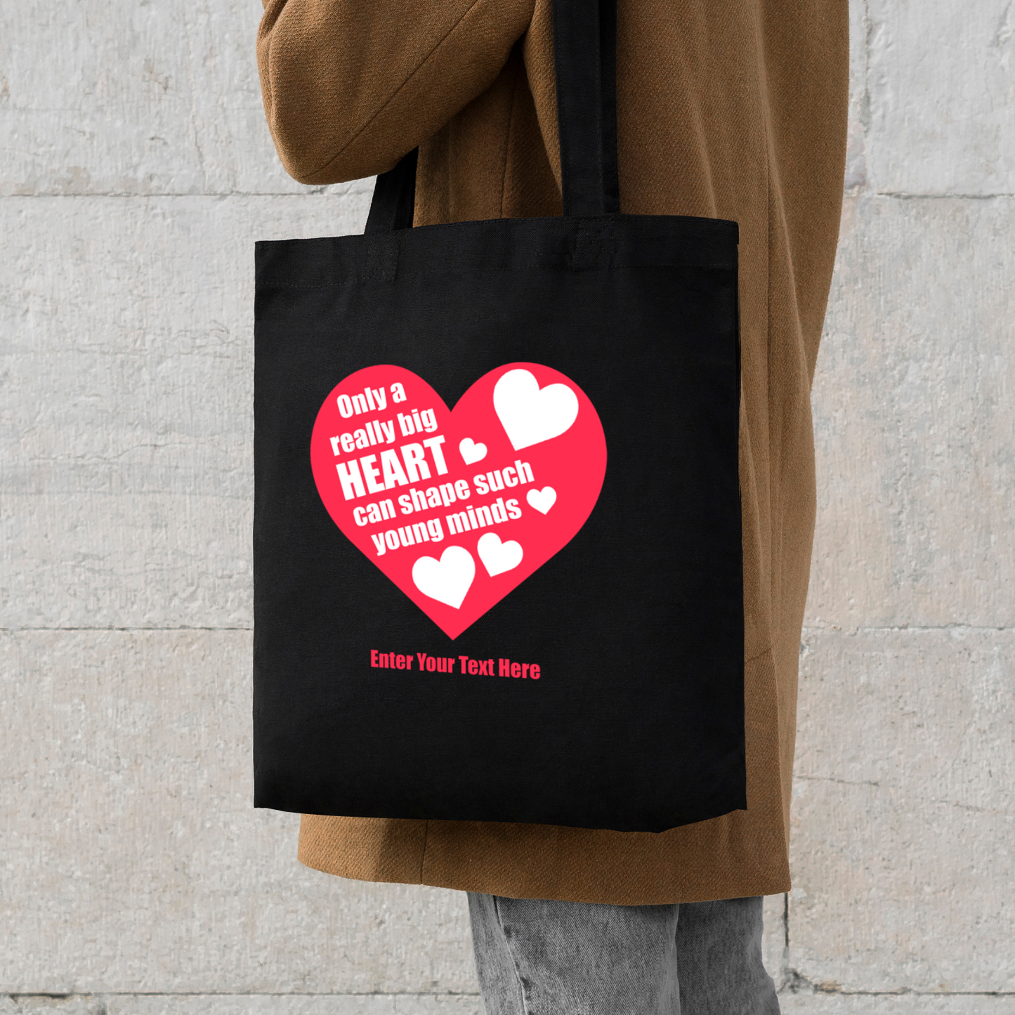 Only A Really Big Heart Tote Bag