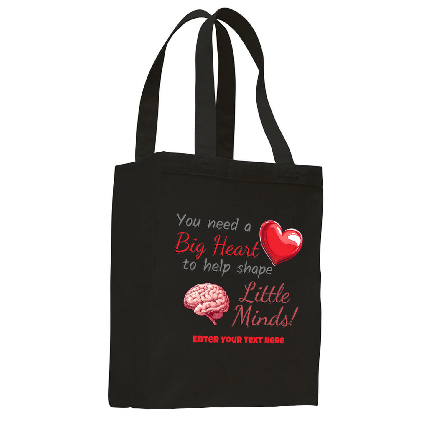 You Need A Really Big Heart Personalized Tote Bag