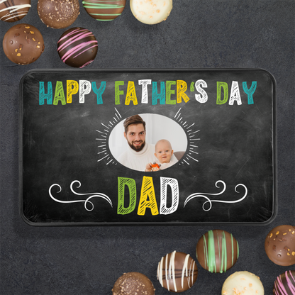 Happy Father's Day Tin Of Handmade Chocolates