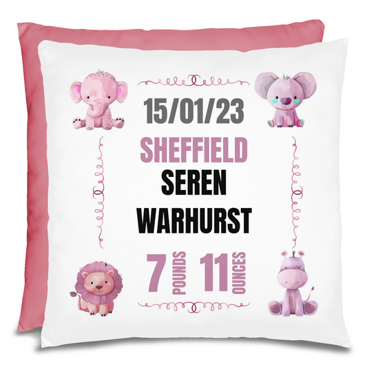 Personalized New Born Baby Pillow 2