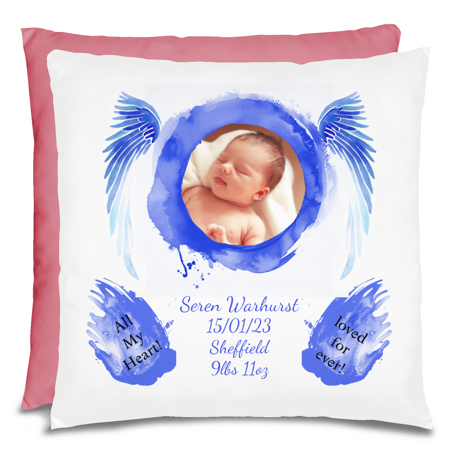 Personalized New Born Baby Pillow 5