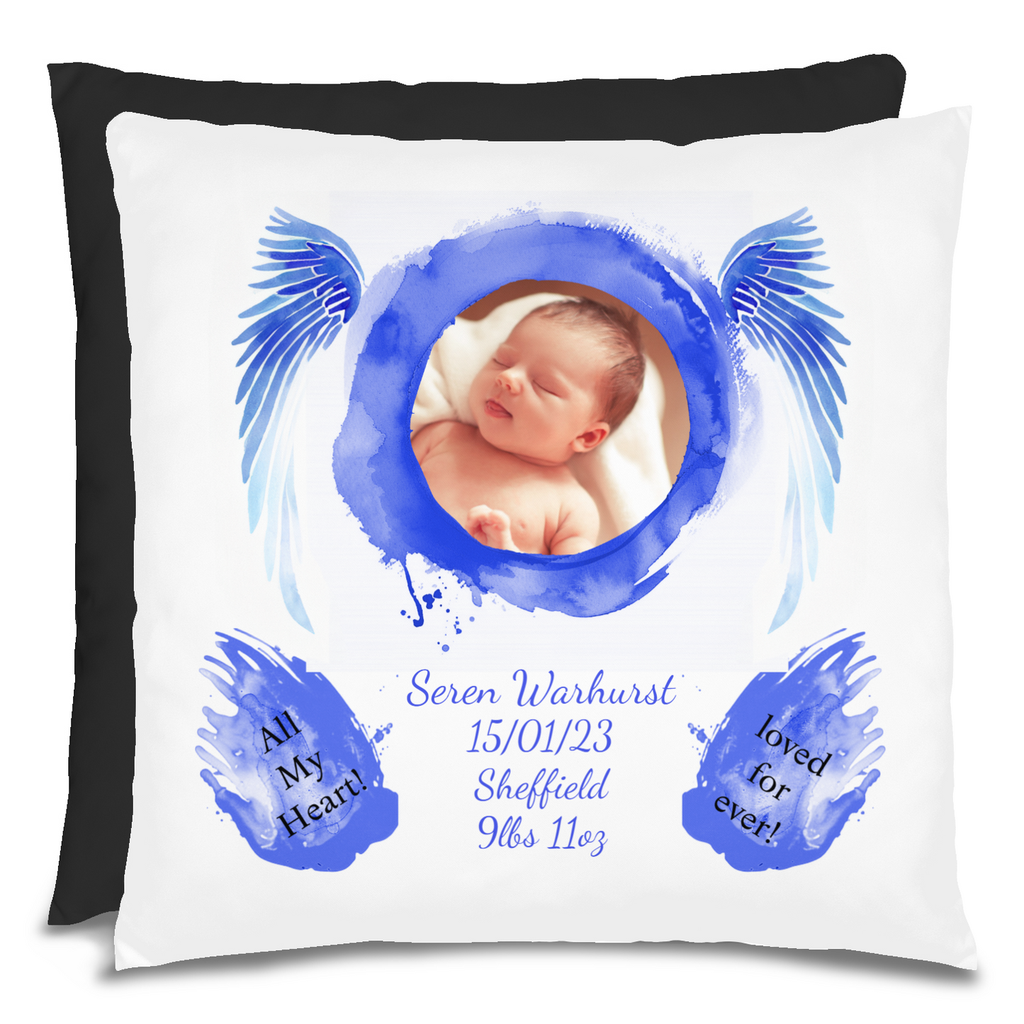 Personalized New Born Baby Pillow 5