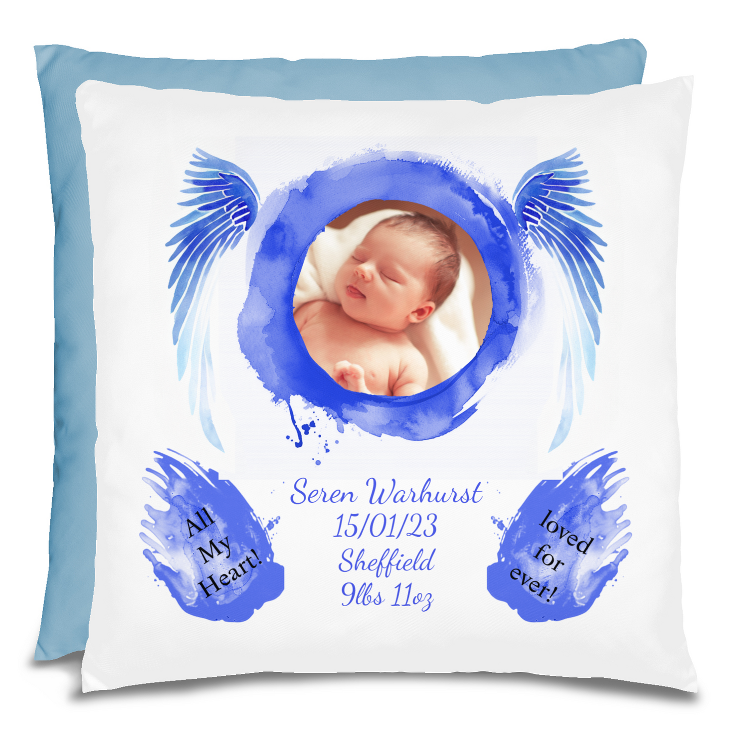 Personalized New Born Baby Pillow 5