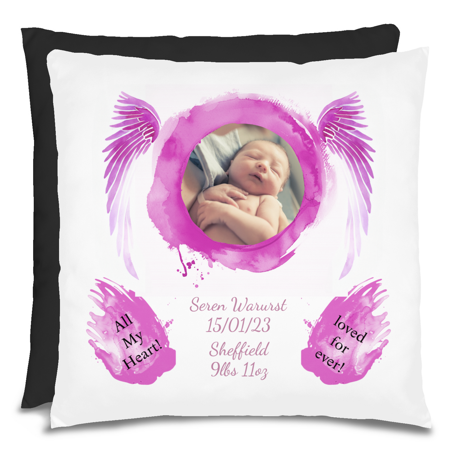 Personalized New Born Baby Pillow 6