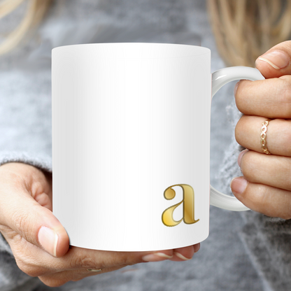 Subtle Monogram 11oz Mug