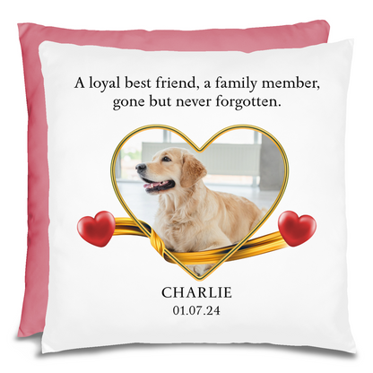 Personalized Pet Memorial Labrador Pillow