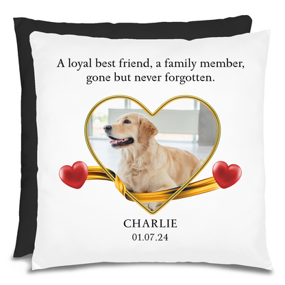 Personalized Pet Memorial Labrador Pillow