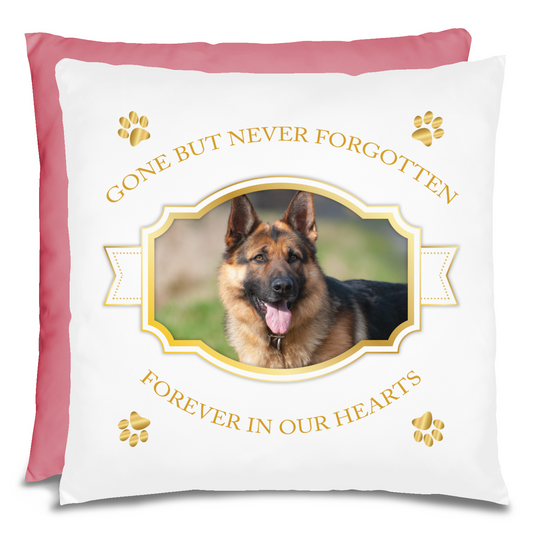 Personalized Pet Memorial German Shepherd Pillow