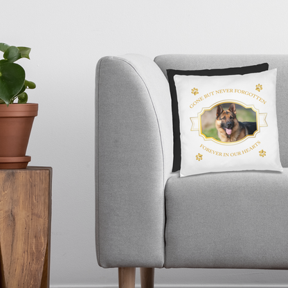 Personalized Pet Memorial German Shepherd Pillow