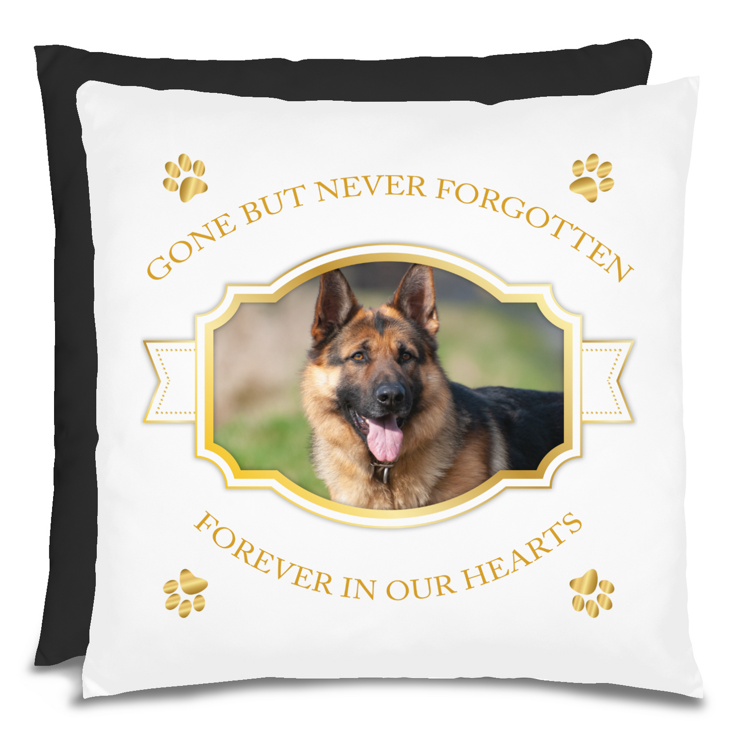 Personalized Pet Memorial German Shepherd Pillow