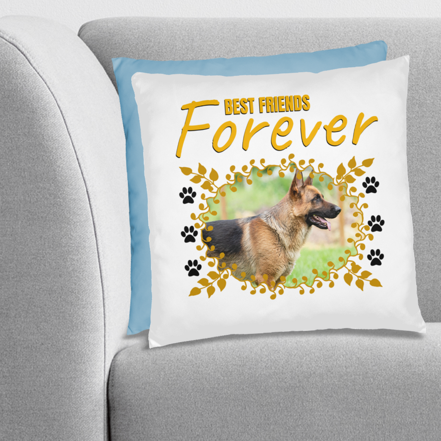 Personalized Pet Best Friend German Shepherd  Pillow