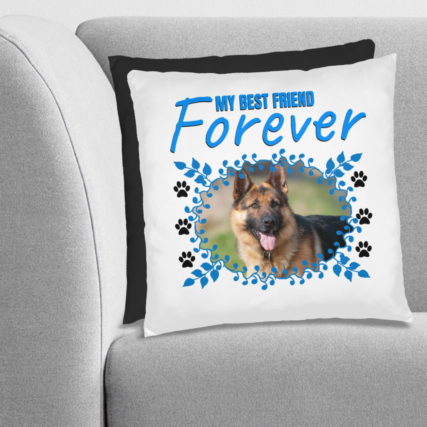 Personalized Pet Best Friend German Shepherd  Pillow