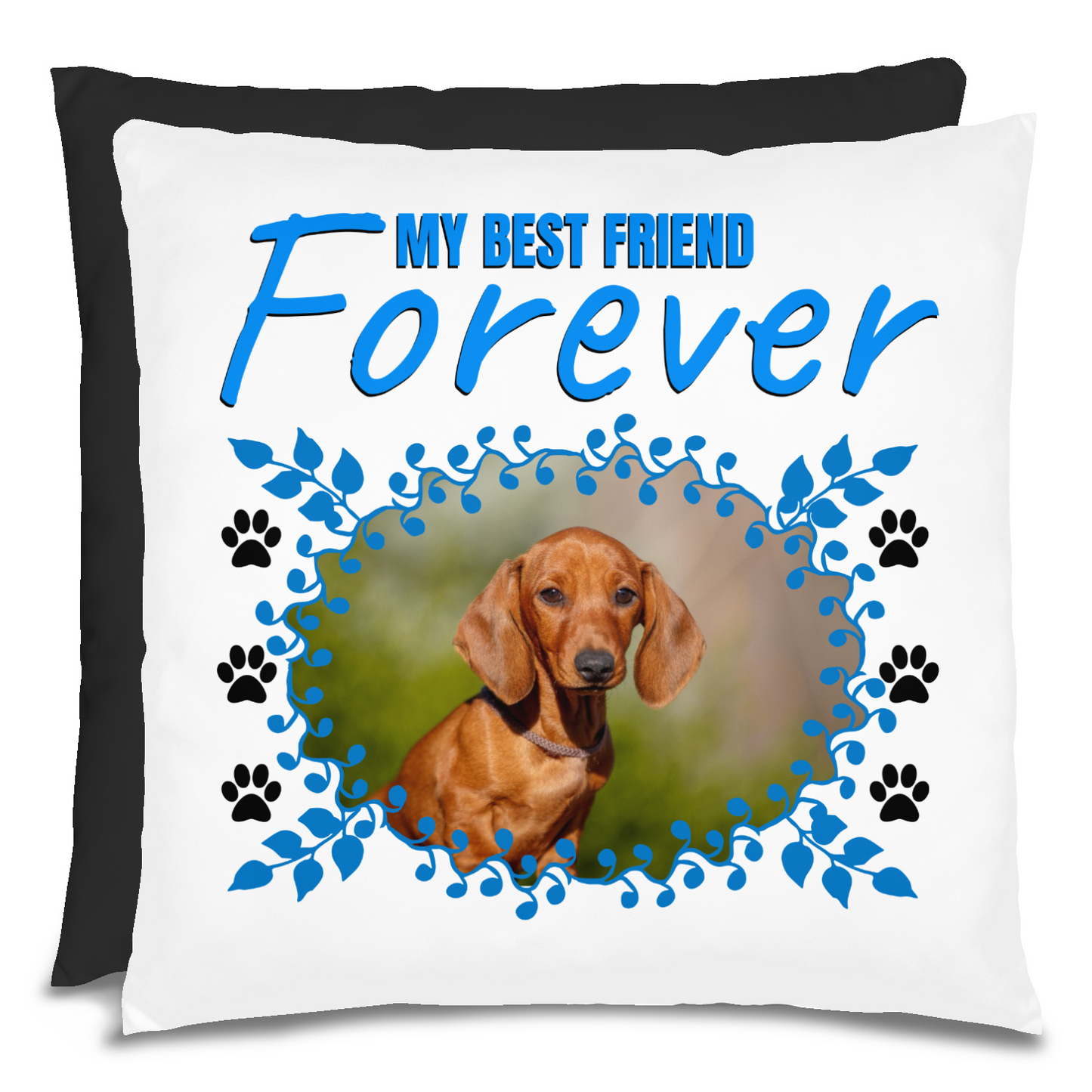 Personalized Pet Best Friend Dachshund Pillow