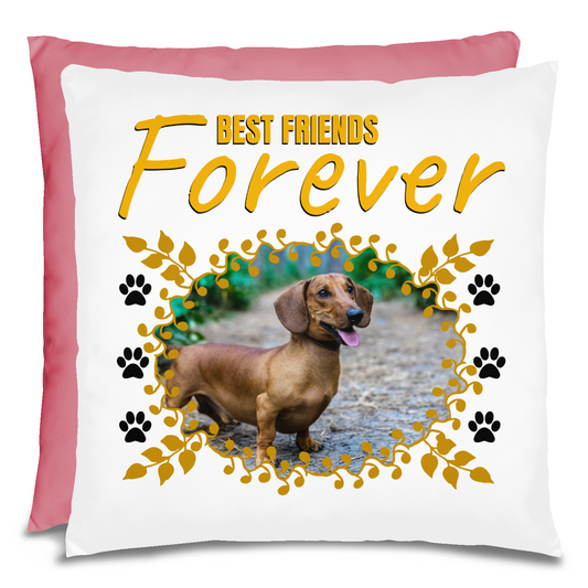 Personalized Pet Best Friend Dachshund Pillow