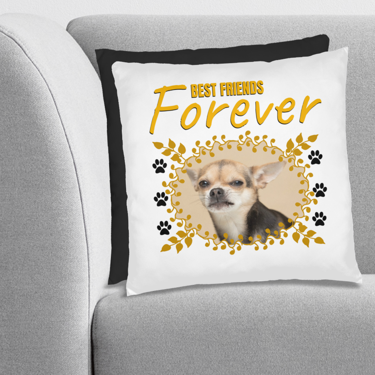 Personalized Pet Best Friend Chihuahua Pillow