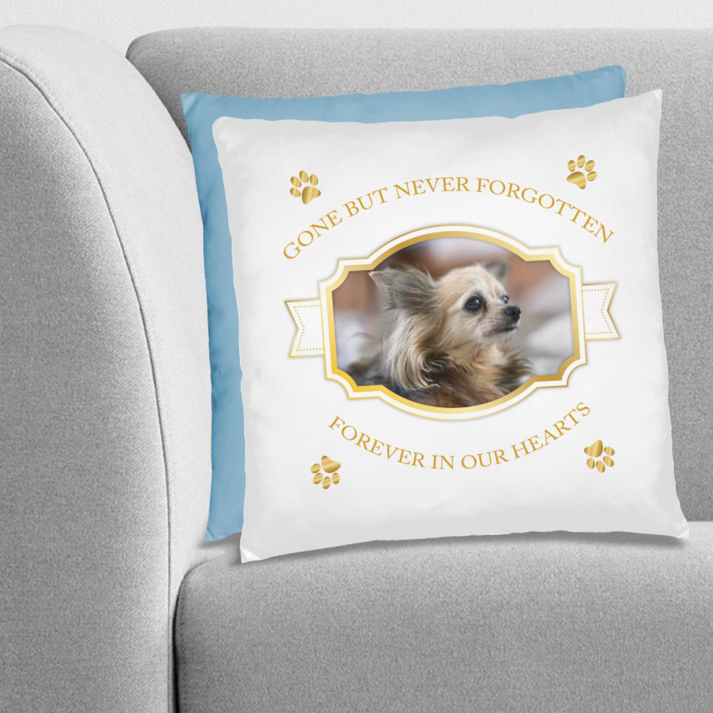 Personalized Pet Memorial Chihuahua Pillow