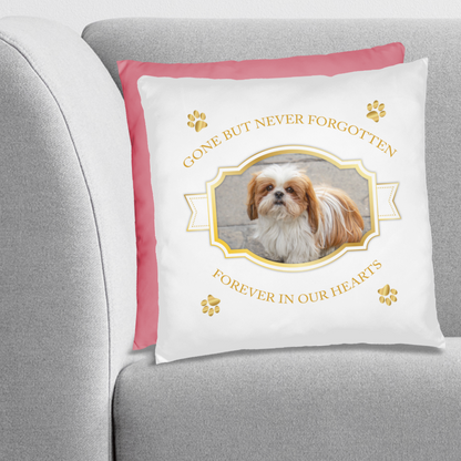 Personalized Pet Memorial Shih Tzu Pillow