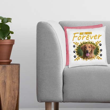 Personalized Pet Best Friend Golden Retriever Pillow