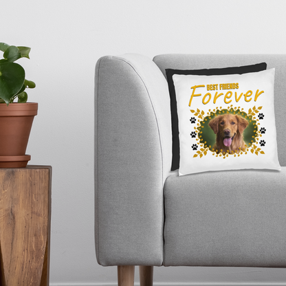 Personalized Pet Best Friend Golden Retriever Pillow