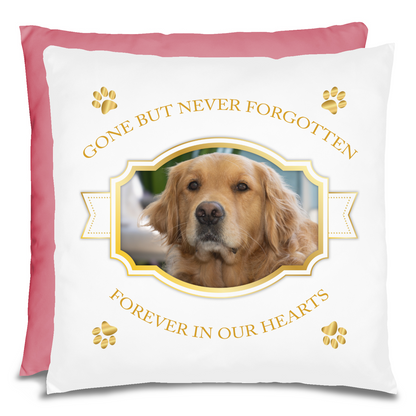 Personalized Pet Memorial Golden Retriever Pillow