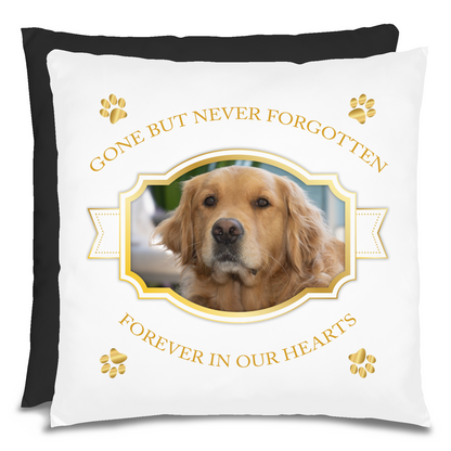 Personalized Pet Memorial Golden Retriever Pillow