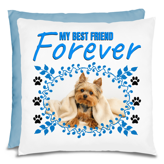 Personalized Pet Best Friend Yorkshire Terrier Pillow