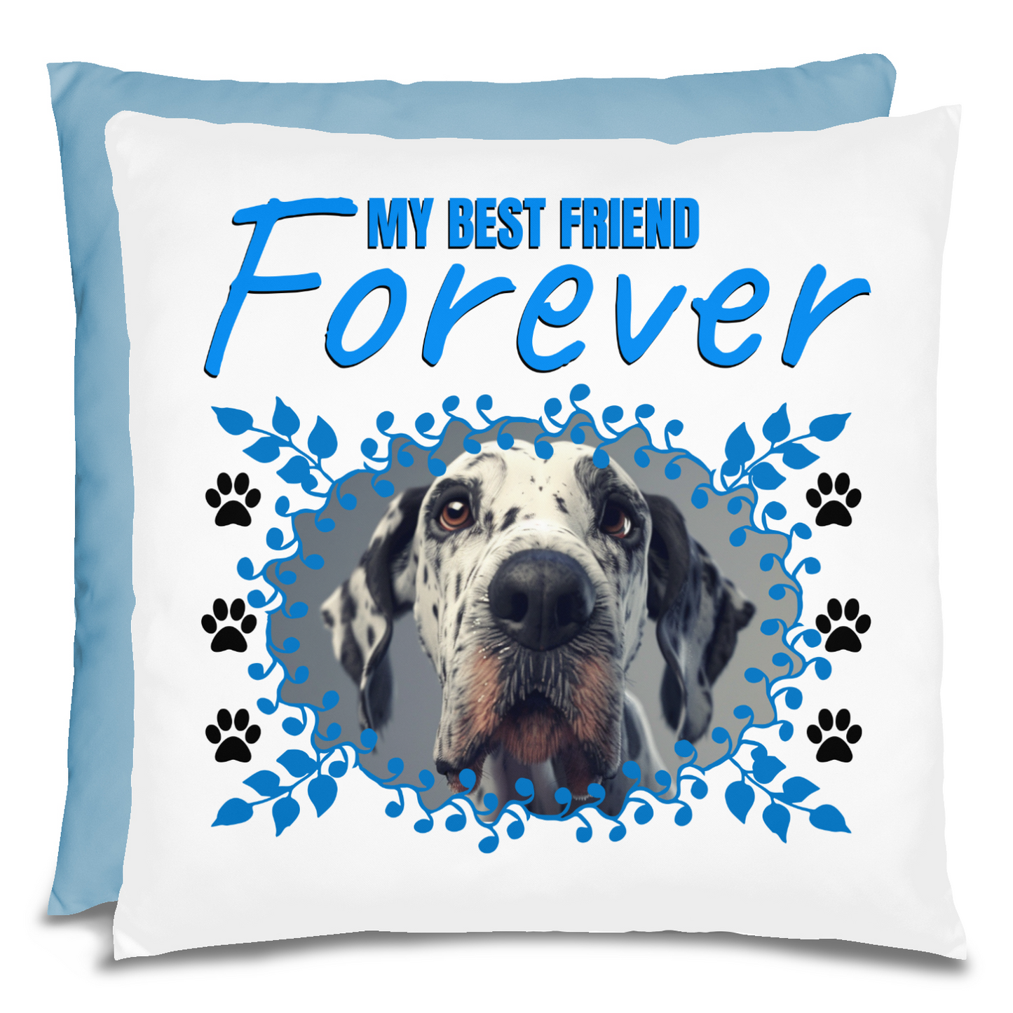 Personalized Pet Best Friend Great Dane Pillow