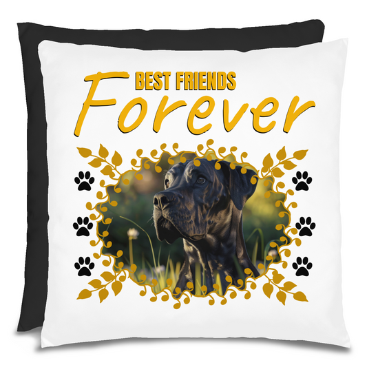 Personalized Pet Best Friend Great Dane Pillow