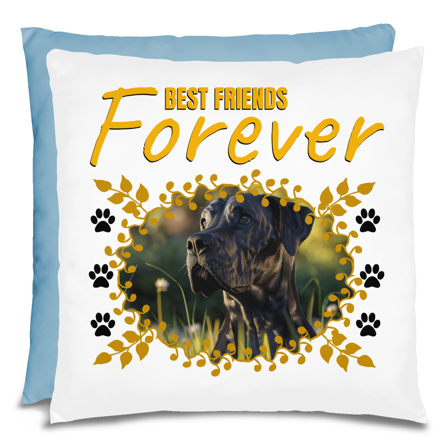 Personalized Pet Best Friend Great Dane Pillow