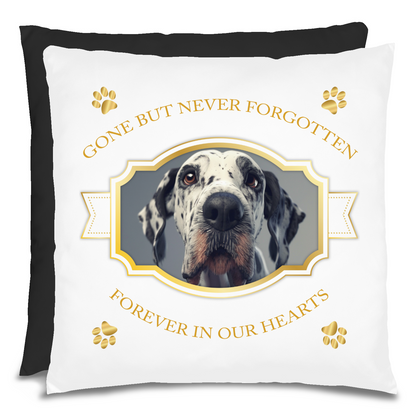 Personalized Pet Memorial Great Dane Pillow