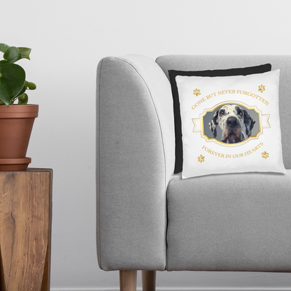 Personalized Pet Memorial Great Dane Pillow