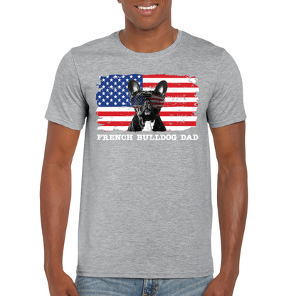 French Bull Bulldog Dad T-Shirt