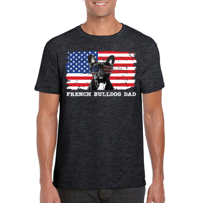 French Bull Bulldog Dad T-Shirt