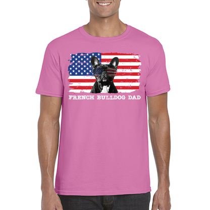 French Bull Bulldog Dad T-Shirt