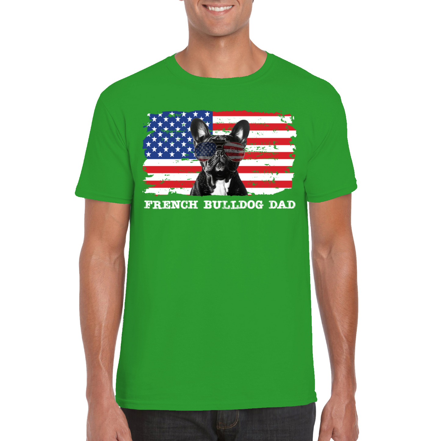 French Bull Bulldog Dad T-Shirt