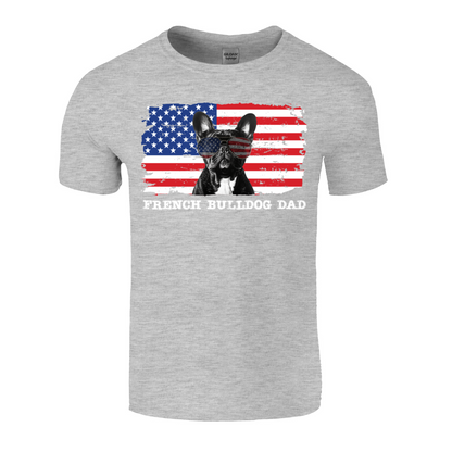 French Bull Bulldog Dad T-Shirt