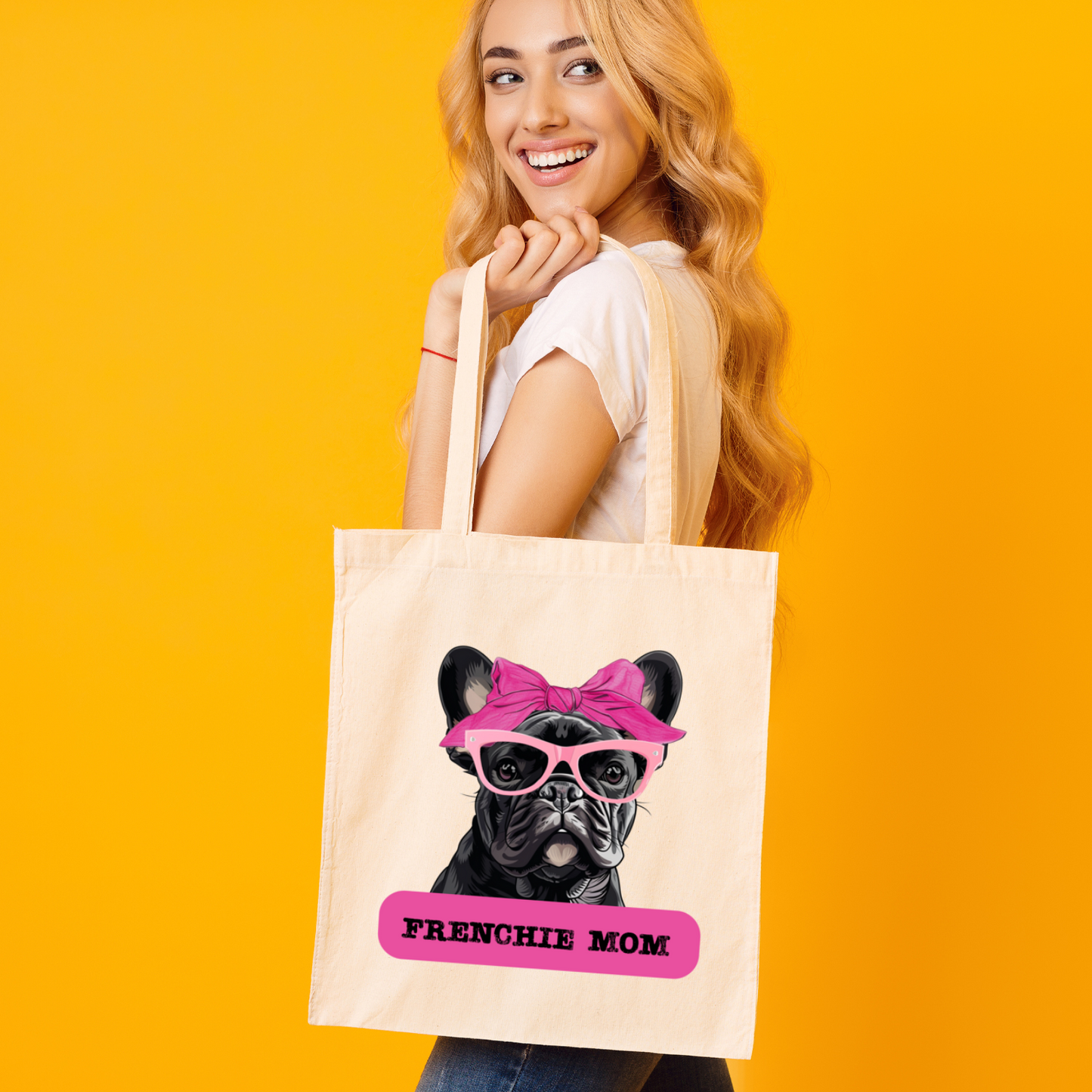 Frenchie Mom - Tote Bags