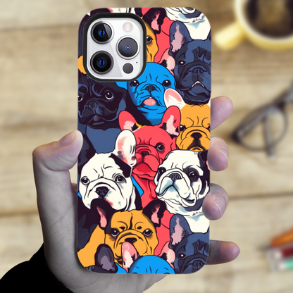 Pop Art French Bulldog Tough Case